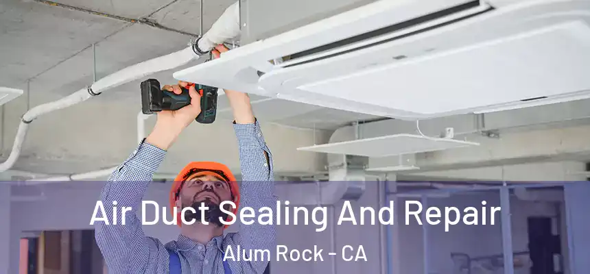  Air Duct Sealing And Repair Alum Rock - CA