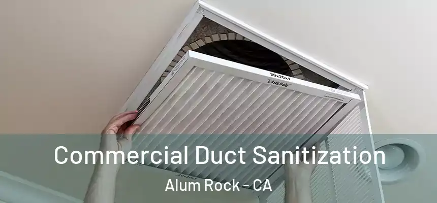 Commercial Duct Sanitization Alum Rock - CA