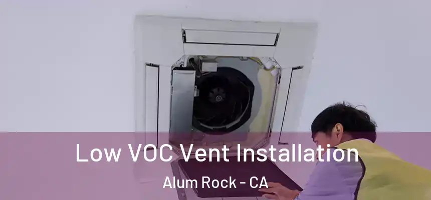 Low VOC Vent Installation Alum Rock - CA