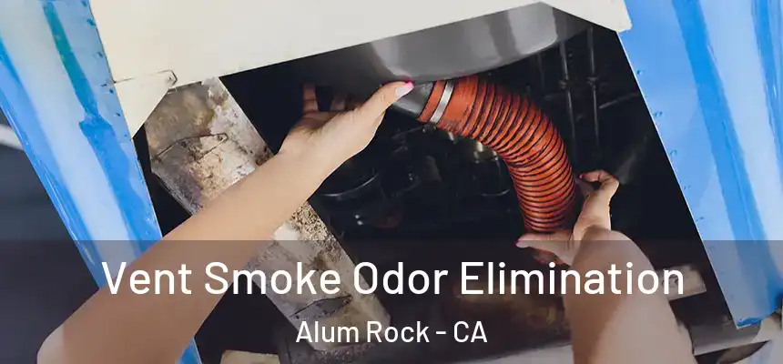 Vent Smoke Odor Elimination Alum Rock - CA